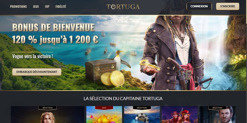 Tortuga casino en ligne - Introduction : deux casinos en ligne, une même île